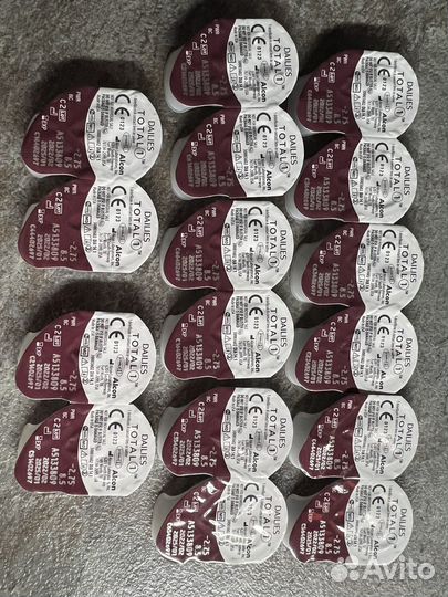 Линзы dailies total 1 однодневные 16 штук Alcon