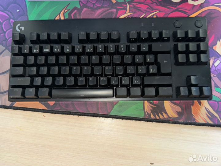 Механическая клавиатура logitech G Pro
