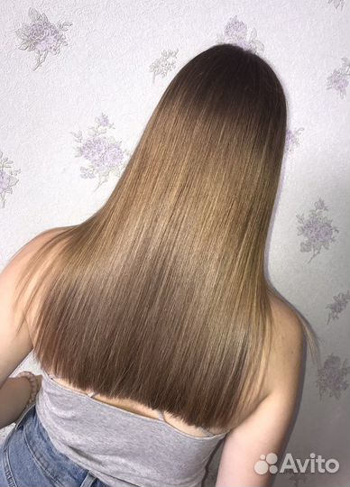 Кератиновое выпрямление волос