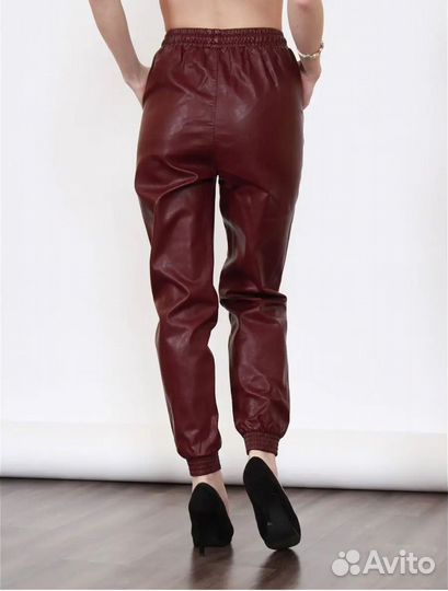 Брюки из экокожи 40 42