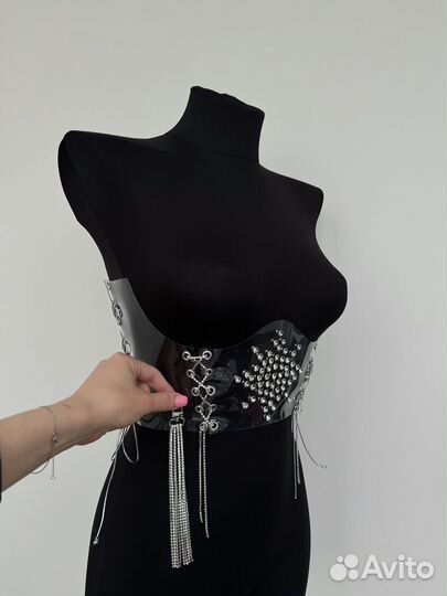 Корсет прозрачный