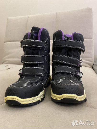 Зимние ботинки для девочки 35 размер