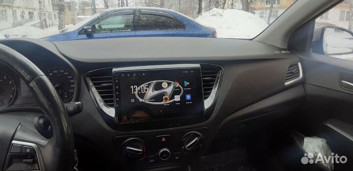 Магнитола Hyundai Solaris 2