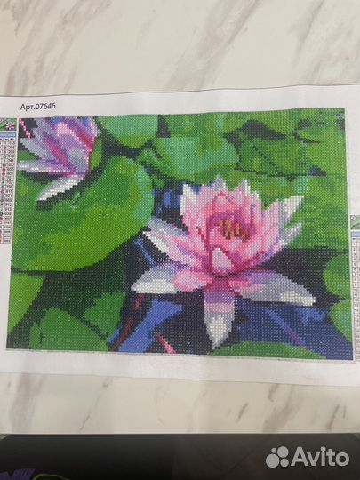 Алмазная вышивка, готовая работа