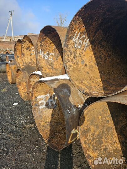 Труба бу 1020х9-10. Доставка. Опт. От 10 тонн