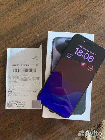 iPhone 15 Pro, 128 ГБ