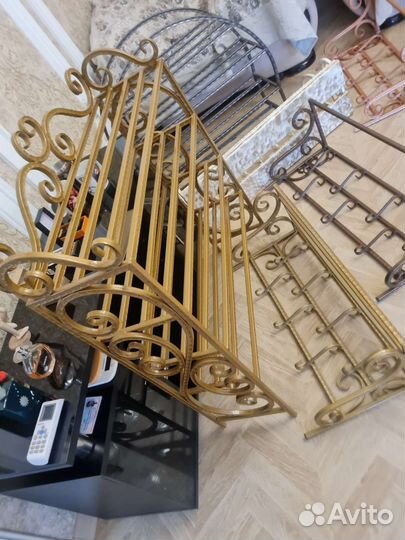 Кованные вешалки и обувницы