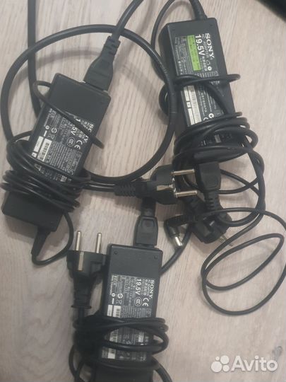 Блок питания для ноутбука sony vaio