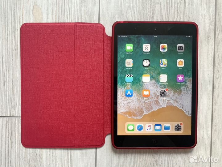 iPad mini2 32gb WiFi,Sim + новый чехол