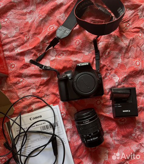 Зеркальный фотоаппарат canon eos 1100d