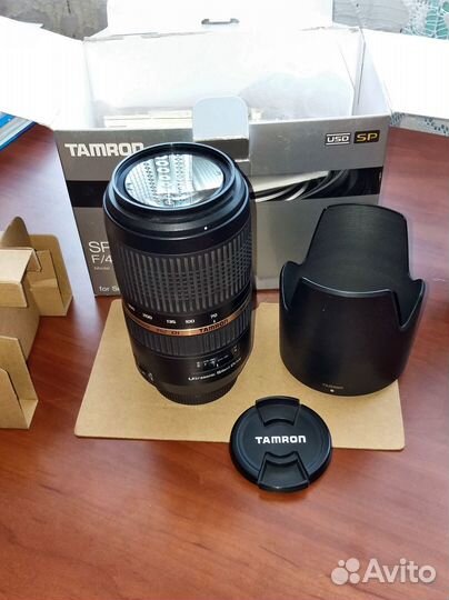 Объектив Tamron SP 70-300mm F4-5,6 Di USD Sony A