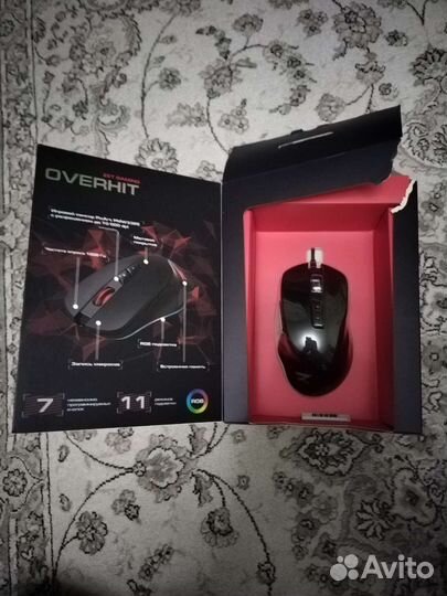 Игровая мышь Zet gaming overhit