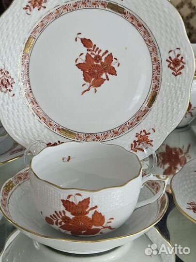 Чайный сервиз на 6 персон Херенд