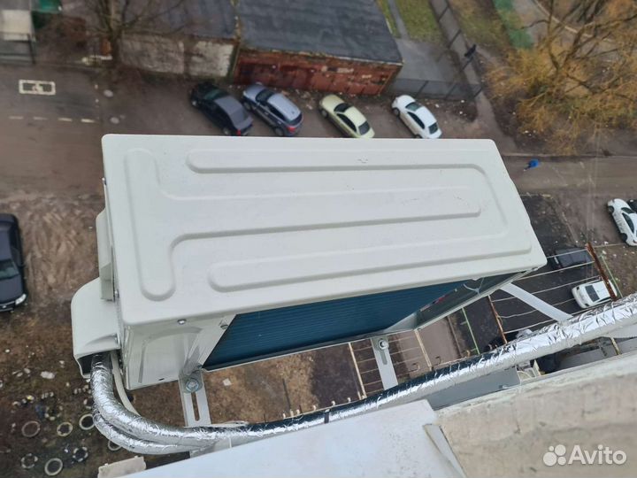 Установка кондиционеров закладка трассы