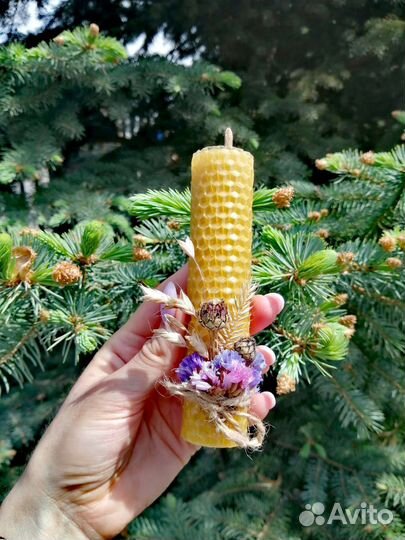 Свечи из натуральной вощины