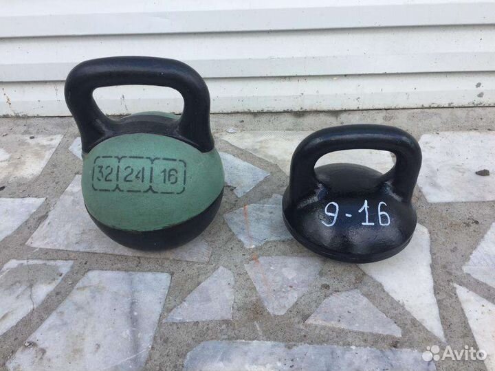 Гири СССР 8кг, 16кг, 20кг, 24кг, 32кг