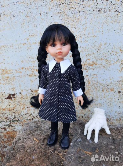 Кукла испанская Уэнсдей Паола Рейна + Вещь