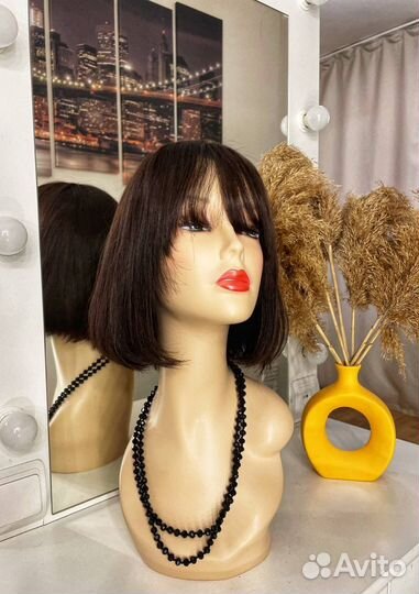 Парик из натуральных волос