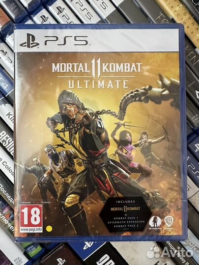 Mortal Kombat 11 Ultimate - новый (PS4, PS5)