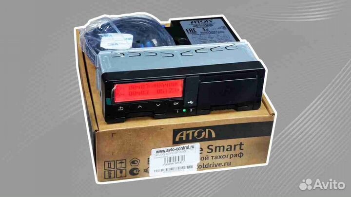 Тахограф Атол Drive.С установкой