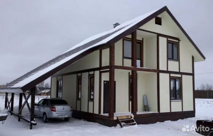 Дом из сип панелей под ключ. Готовый домокомплект