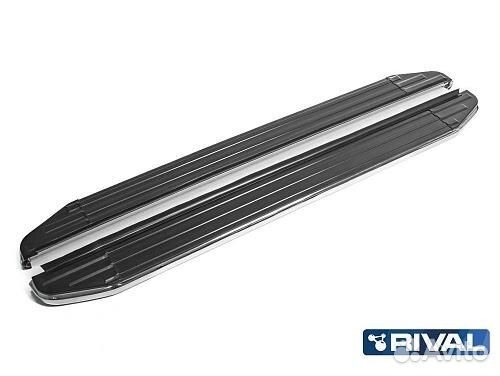 Пороги Premium + комплект крепежа, rival, Mazda CX