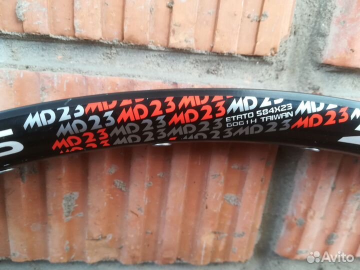 Обода 27.5 Alexrims MD 23 и спицы CN Spoke