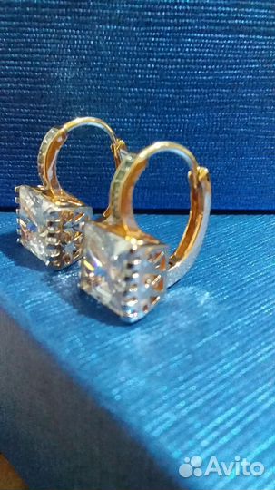 Серьги ювелирная бижутерия