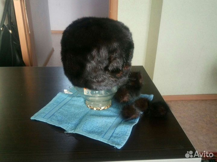 Шапка норковая