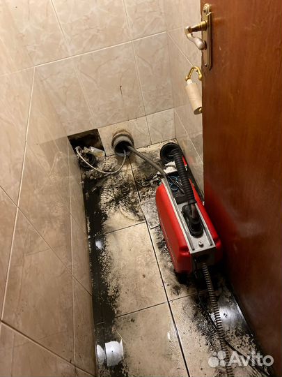 Услуги сантехника прочистка канализации засоры