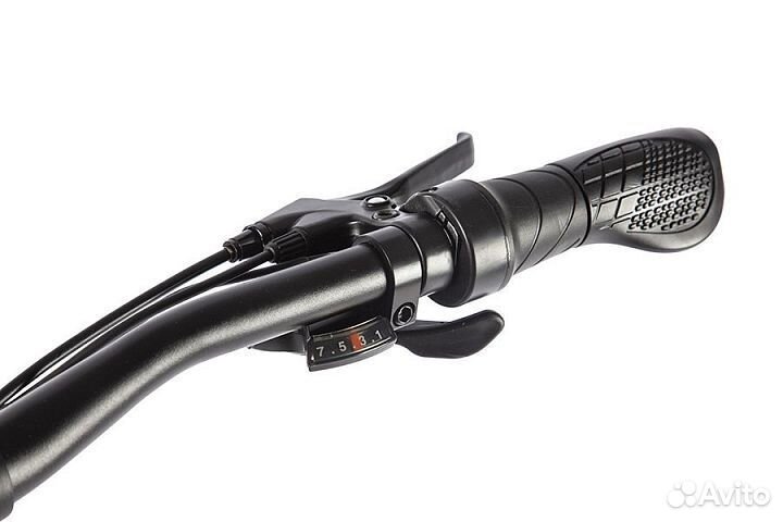 Электровелосипед Eltreco Ultra MAX Серо-зеленый-2507