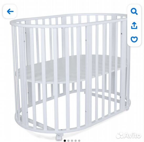 Кроватка детская трансформер