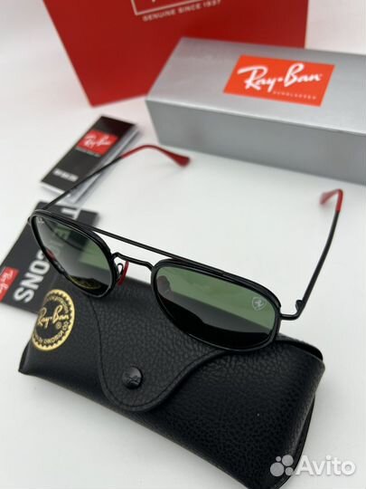 Очки ray ban ferrari rb3748M