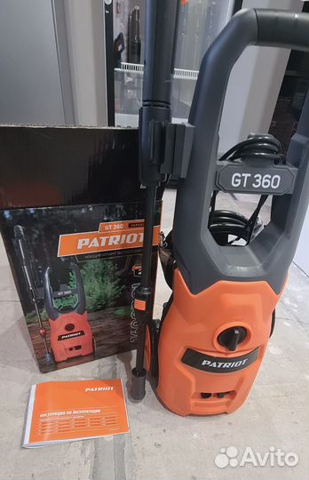 Мойка высокого давления Новая patriot GT360