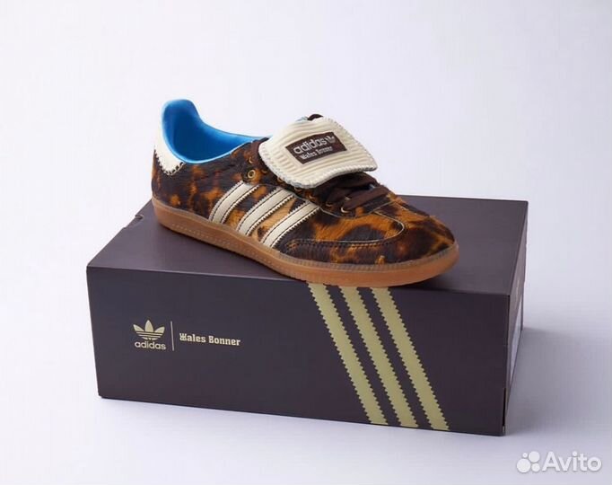 Adidas X wales bonner samba pony LEO brown