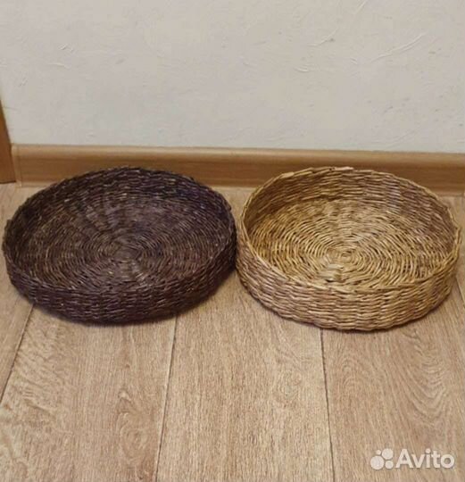 Плетеный поднос