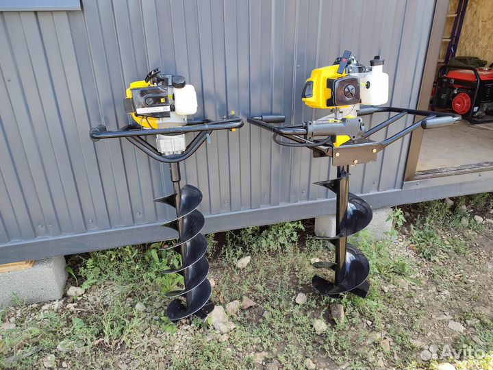 Аренда мотобура. Шнеки 150-300 мм