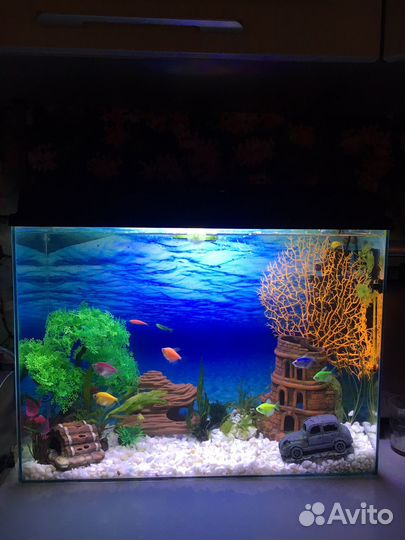 Камень природный аквариум террариум Башня