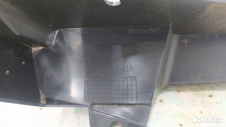 Брызговики Nissan X-Trail T32 передние