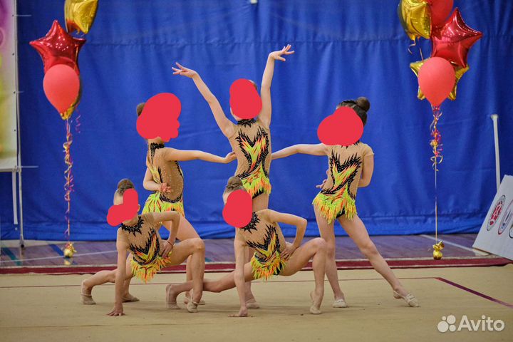 Купальник гимнастический для выступлений