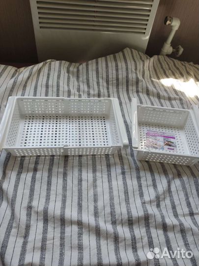 2 органайзера для холодильника раздвижных новых