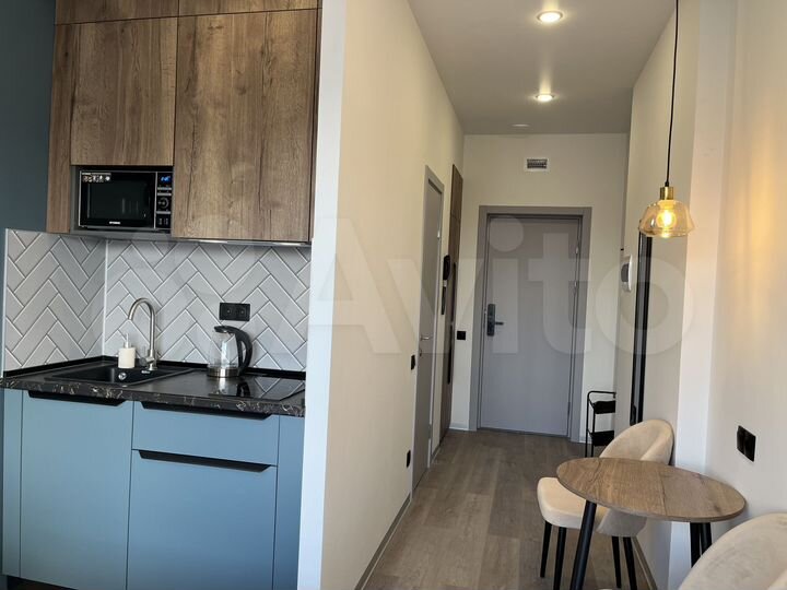 Квартира-студия в апарт-отеле, 16,6 м², 6/7 эт.