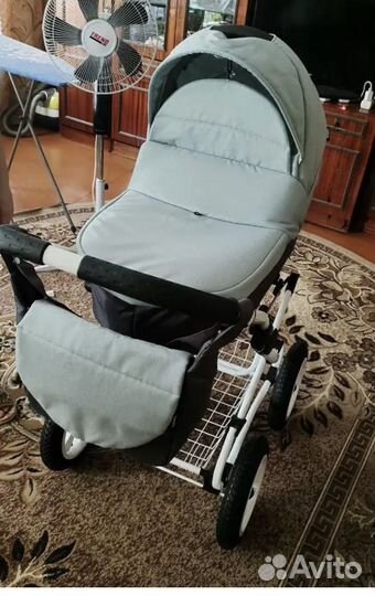 Коляска люлька и прогулочный блок 2 в 1