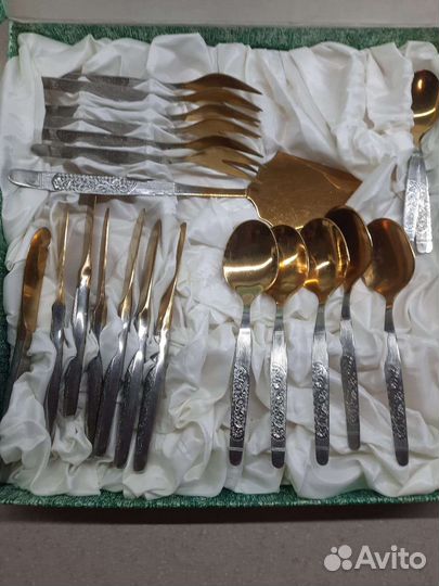 Набор столовый для десерта нержавейка