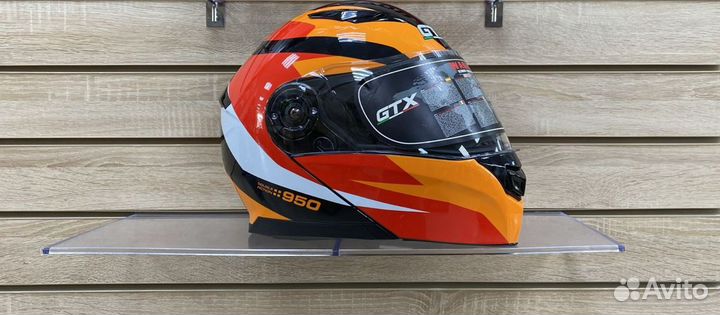 Шлем мото модуляр GTX 550