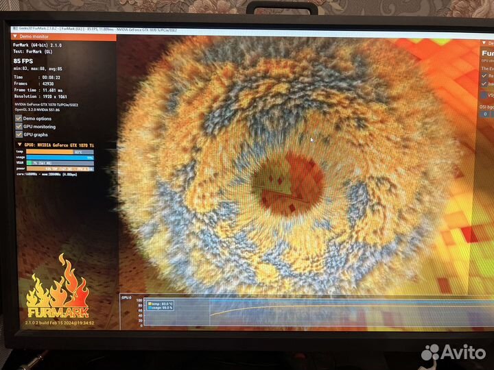 Inno3D GeForce GTX 1070 Ti Jet 8gb