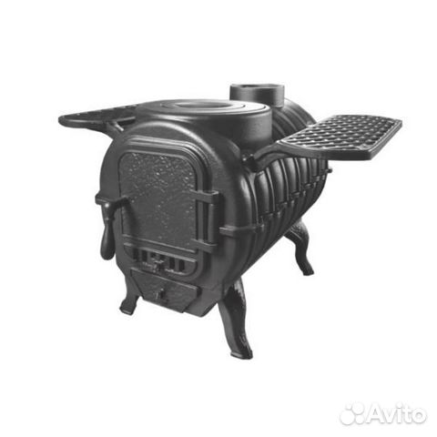 Печь отопительно-варочная Тайга PRO до 100 м.куб