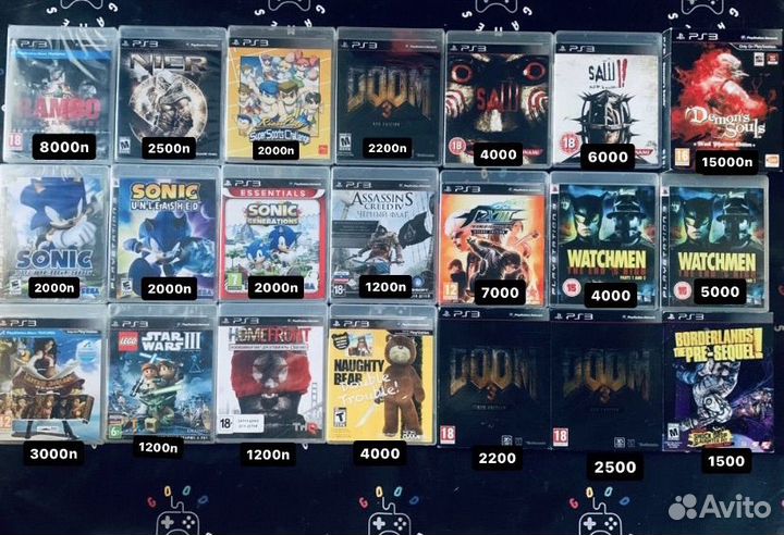 Игры ps3 лицензия (обмен,продажа)
