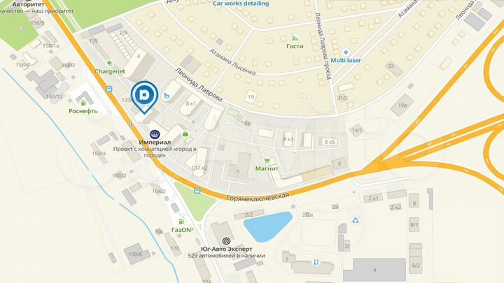 Торгового помещение в ЖК Империал, 61.5 м²