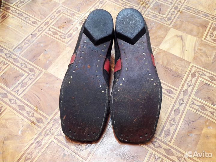 Кожаные лыжные ботинки СССР 43 размер